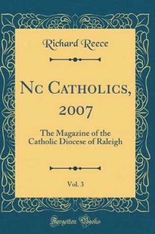 Cover of NC Catholics, 2007, Vol. 3