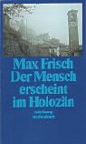 Book cover for Der Mensch erscheint im Holozan