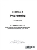 Cover of Modula-2 Programming