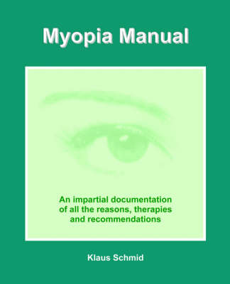 Book cover for Myopia Manual