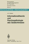 Book cover for Informationstheorie Und Psychopathologie Des Gedachtnisses