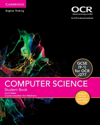 Book cover for GCSE Computer Science for OCR Student Book Updated Edition