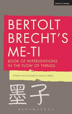 Book cover for Bertolt Brecht's Me-ti