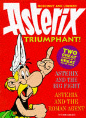 Book cover for ASTERIX TRIUMPHANT 2 IN 1 A4