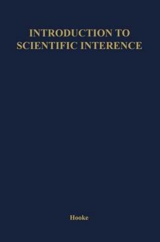 Cover of Introduction to Scientific Inference