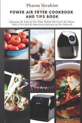 Book cover for Power Air Fryer Cookbook and Tips Book