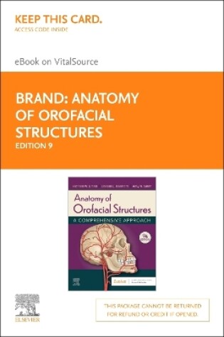 Cover of Anatomy of Orofacial Structures - Elsevier eBook on Vitalsource (Retail Access Card)