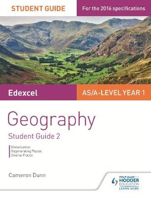 Book cover for Edexcel AS/A-level Geography Student Guide 2: Globalisation; Shaping places