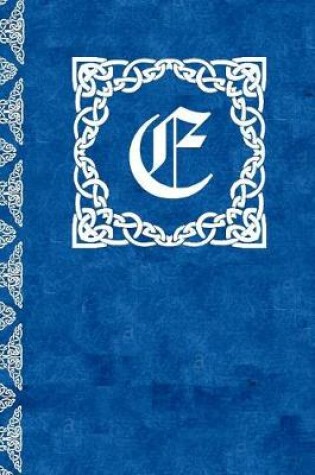 Cover of E Monogram Scottish Celtic Journal/Notebook