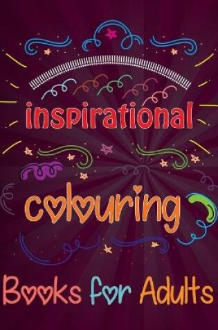 Cover of Inspirational Coloring Books for Adults