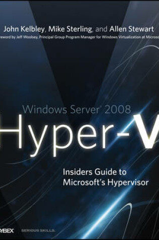 Cover of Windows Server 2008 Hyper-V