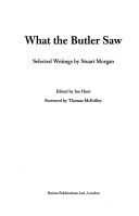 Book cover for What the Butler Saw