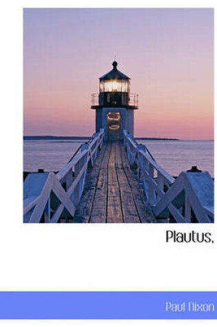 Cover of Plautus,