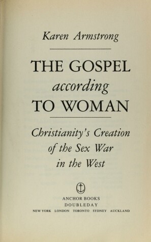 Book cover for The Gospel according to Women