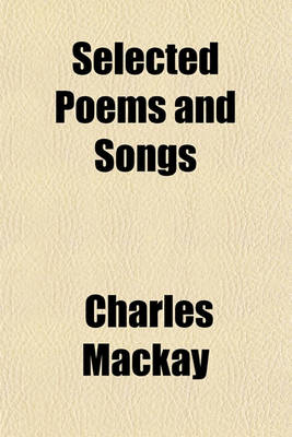 Book cover for Selected Poems and Songs