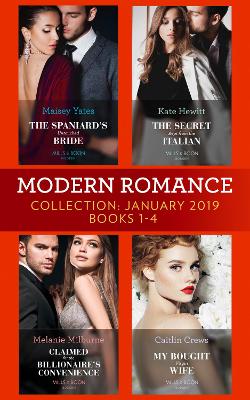 Book cover for Modern Romance January Books 1-4