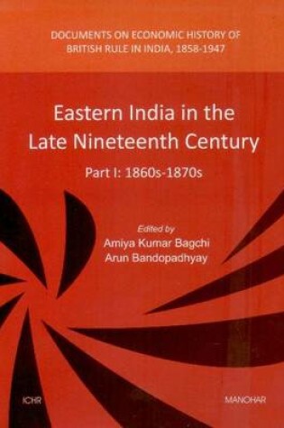 Cover of Eastern India in the Late Nineteenth Century