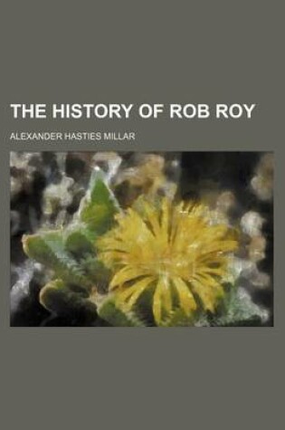 Cover of The History of Rob Roy