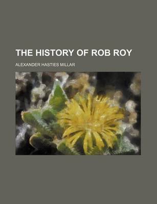 Book cover for The History of Rob Roy