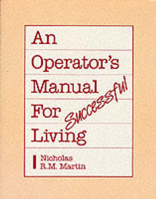 Book cover for Operator'S Manual for Successful Living