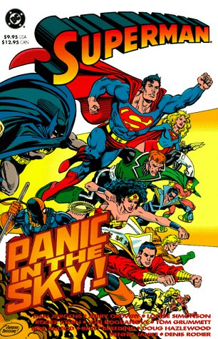 Cover of Superman: Panic in the Sky