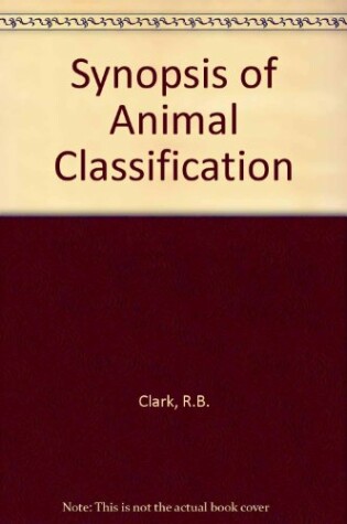 Cover of Synopsis of Animal Classification