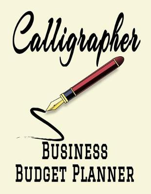 Book cover for Calligrapher Business Budget Planner