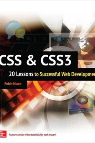 Cover of CSS & CSS3: 20 Lessons to Successful Web Development