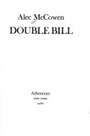 Cover of Double Bill