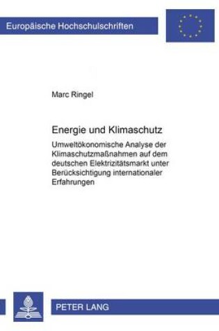 Cover of Energie Und Klimaschutz