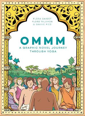 Cover of Ommm: A Graphic Novel Journey Through Yoga