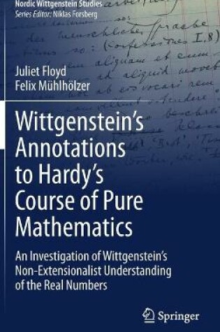 Cover of Wittgenstein's Annotations to Hardy's Course of Pure Mathematics