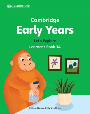 Book cover for Cambridge Early Years Let's Explore Learner's Book 3A