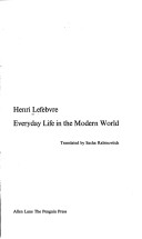Cover of Everyday Life in the Modern World