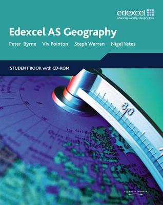 Book cover for Edexcel AS Geography Student Book and Student CD-ROM