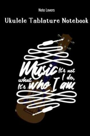 Cover of Music It's Not What I Do It's Who I Am