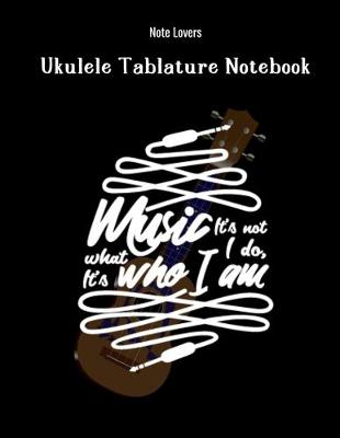 Book cover for Music It's Not What I Do It's Who I Am