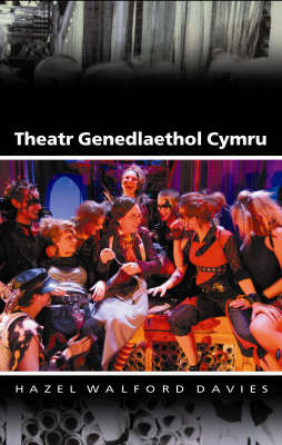 Book cover for Y Theatr Genedlaethol yng Nghymru