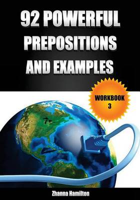 Book cover for 92 Powerful Prepositions and Examples