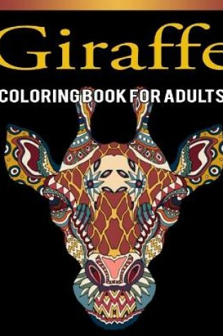 Cover of Giraffe Coloring books for adults