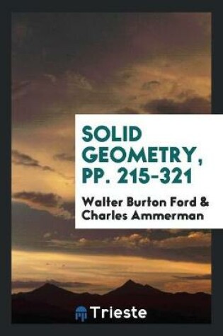 Cover of Solid Geometry, Pp. 215-321