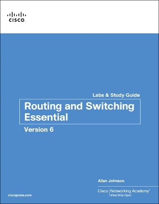 Book cover for Routing and Switching Essentials v6 Labs & Study Guide