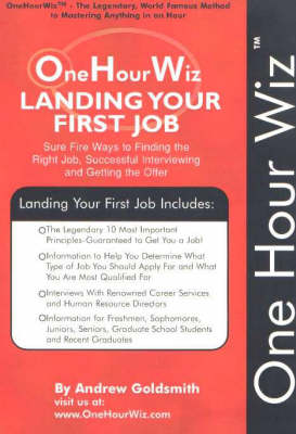 Book cover for Landing Your First Job