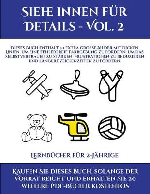 Book cover for Lernbücher für 2-Jährige (Siehe innen für Details - Vol. 2)