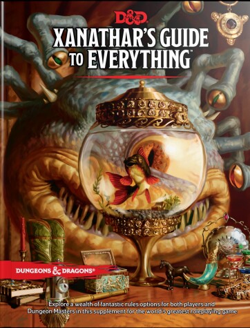 Book cover for Xanathar's Guide to Everything