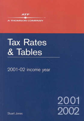 Book cover for Tax Rates & Tables: 2001-2002