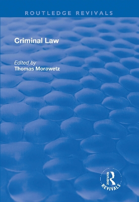 Book cover for Criminal Law