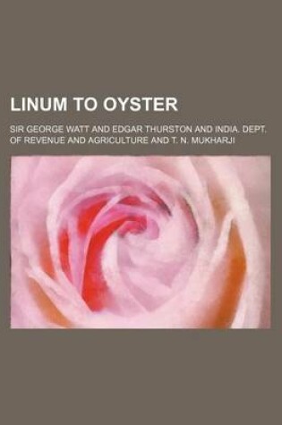 Cover of Linum to Oyster