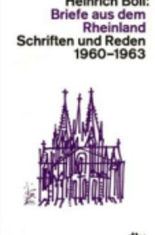 Cover of Briefe Aus Den Rheinland