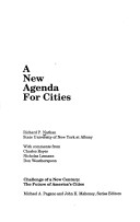 Book cover for A New Agenda for Cities